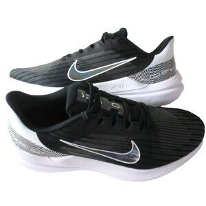 Nike Women's Air Winflo 9 PRM Running Training Shoes Black White Sizes NIB